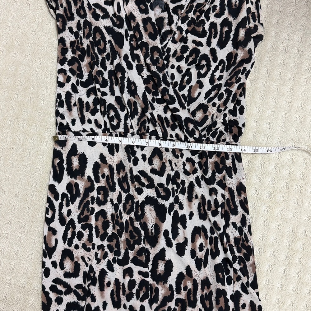 Femme Chic Leopard Print Dress, Size Medium - Picture 6 of 8